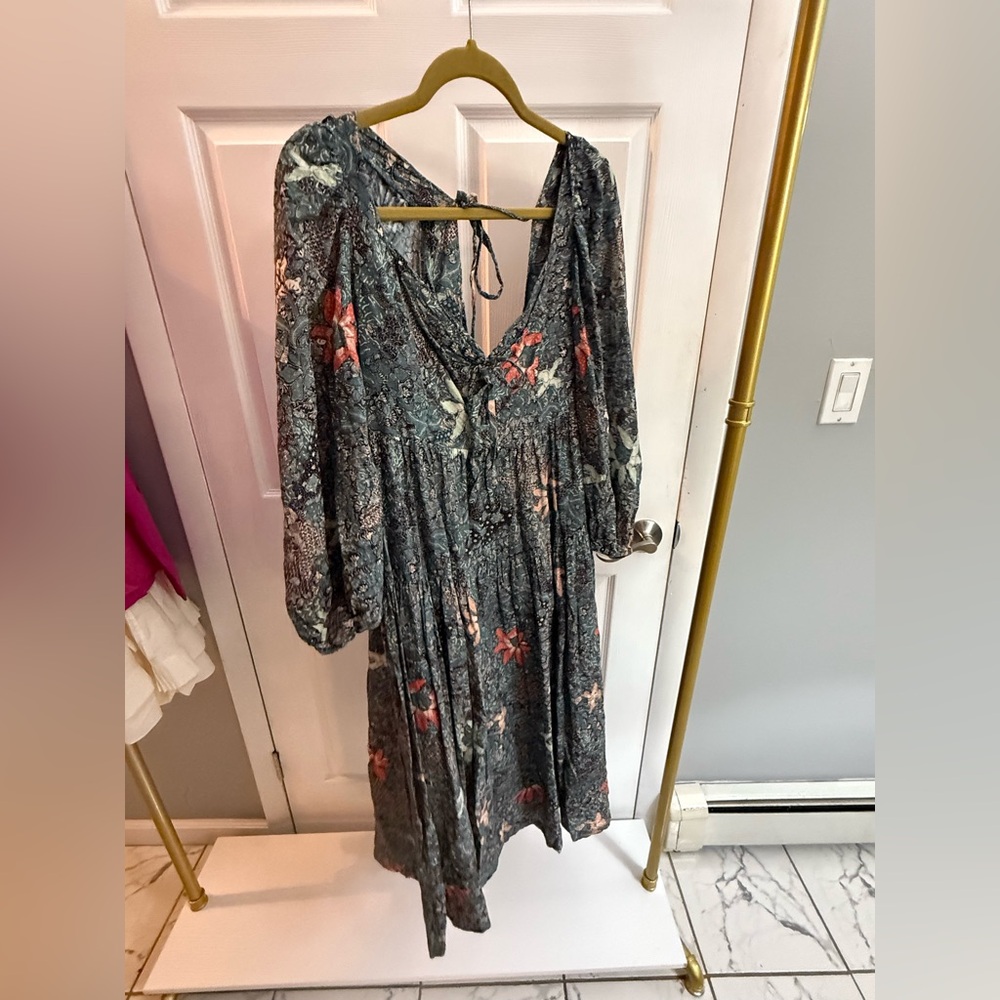 Ulla Johnson Kemala Floral Midi Dress - Picture 5 of 5